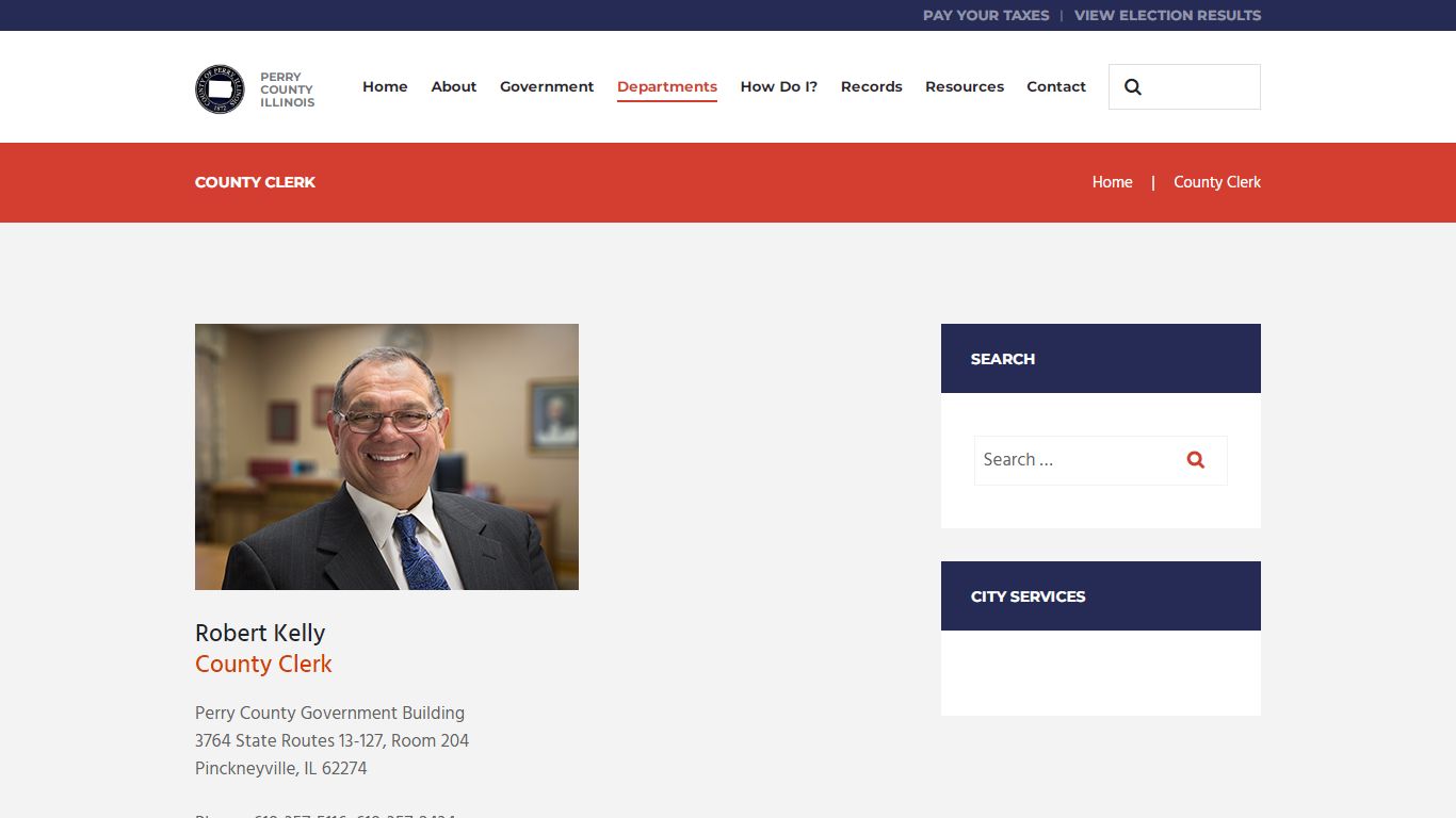 County Clerk - Perry County, Illinois